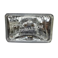 E-trimas 5" Square 24V 2 Pin Halogen Sealed Beam Lorry Truck Hino 75W