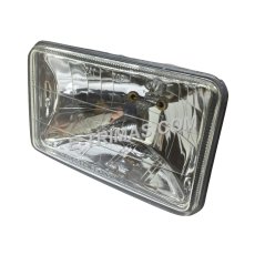 E-trimas 5" Square 24V 2 Pin Halogen Sealed Beam Lorry Truck Hino 75W