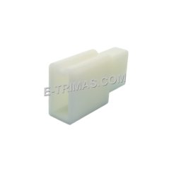 E-trimas 3 Way Male Pin Small Type Car Electrical Terminal Fuse Block Socket Connector