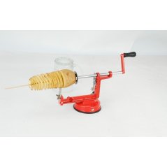 GTE 3-In-1 Kitchen Sink Manual Potato Carrot Slicer Cutter (Red)