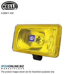 Ipohonline HELLA COMET 450 Spot Lamp Fog Light Yellow With H3 12V 55W Bulb - 1FB 005 860-263