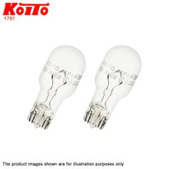 Ipohonline 2pcs KOITO 1781 12V 16W T16 Tail Light Auto Lamp Bulb - Alza