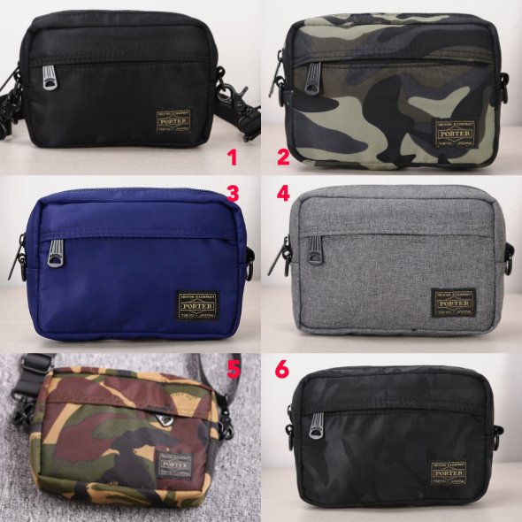 Buy PORTER D Japan Design Yoshida Ptr Mini Sling Pouch Bag 7 Colors eRomman