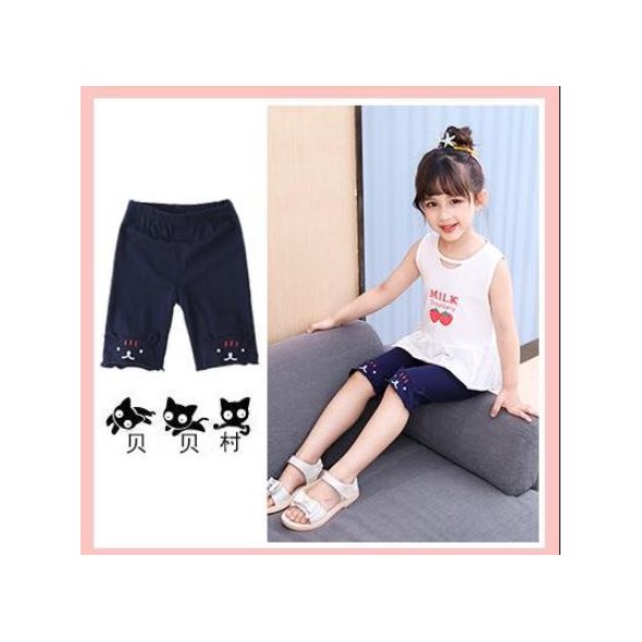 Girls knee length outlet leggings