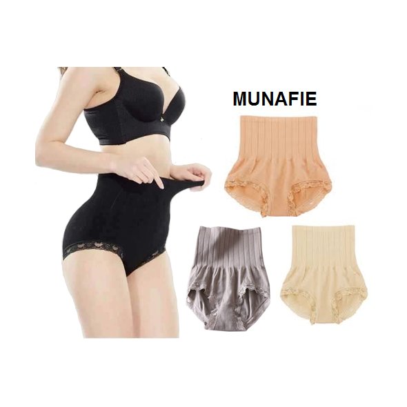 Buy Munafie Super Slimming Panties - Free Size (Black)