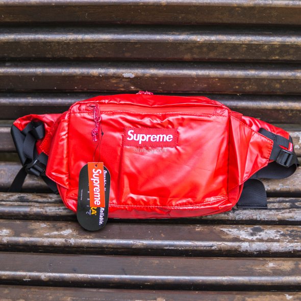 Supreme waist bag fw17 red hot sale