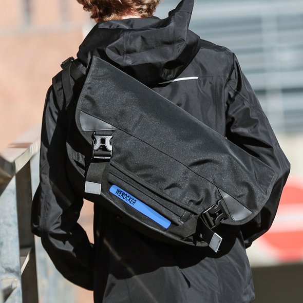 Buy Werocker Safety Messenger Bag Black eRomman