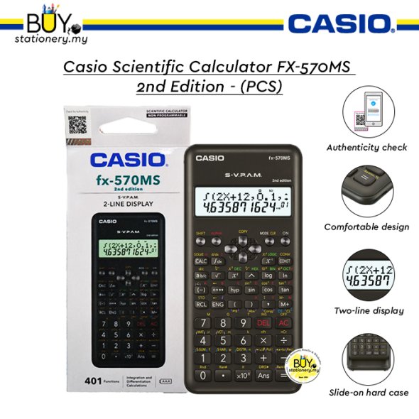 Casio calculator 570ms discount