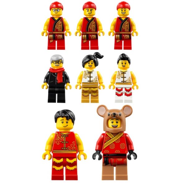 Lego lion dance best sale limited edition 80104