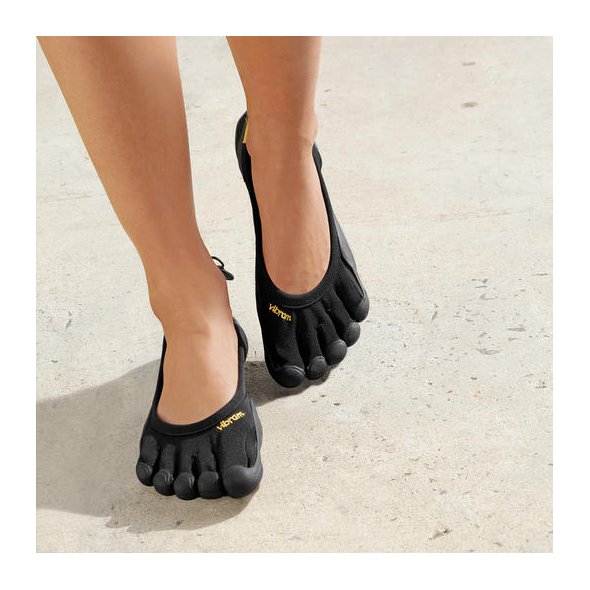 Buy Authentic Vibram Classic Womens 2 Sizes Black eRomman