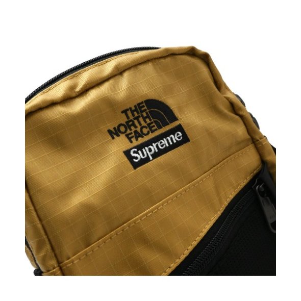Supreme the north face metallic shoulder bag gold on sale