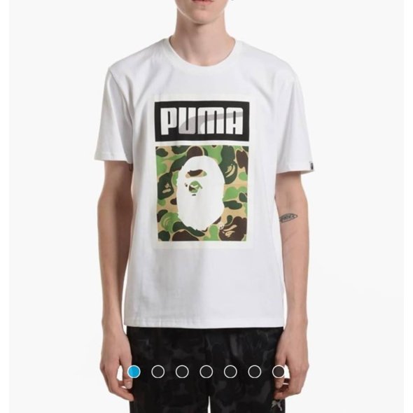 Bape puma t shirt sale