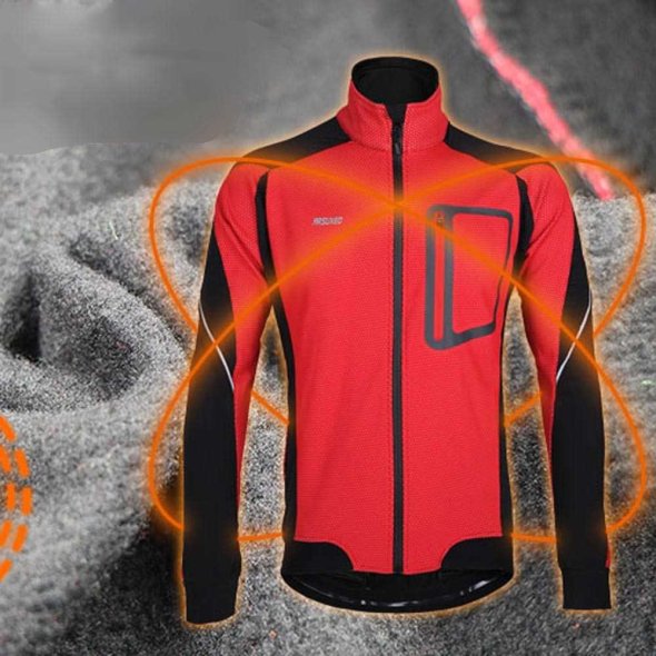 Buy ARSUXEO Cycling Windproof Jersey MTB Bike Jacket 5 Sizes