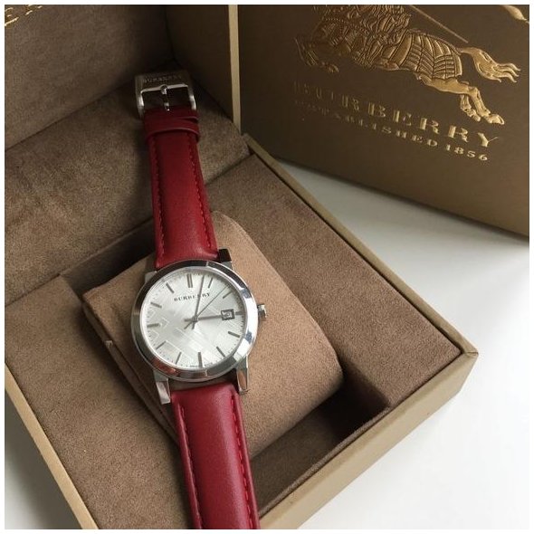 Burberry watch womens red deals