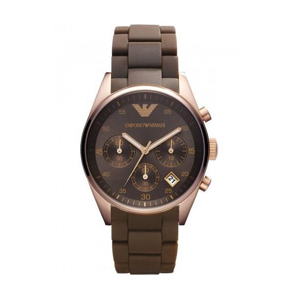Buy Emporio Armani Women s PVD Rose Gold Pleated Watch AR5891 eRomman