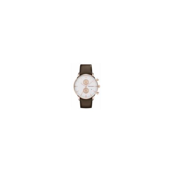 Buy Emporio Armani Men s Classic Rose Gold Chrono Watch AR0398