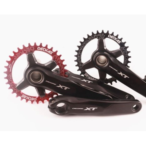 Buy Deckas Narrow Wide Oval Chainring 96bcd 32 34 36t For 7 11