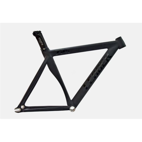 Buy LEADER BIKES 725 FIXED GEAR FRAME SET WITH AERO SEAT POST 50CM 5 COLORS Online eRomman