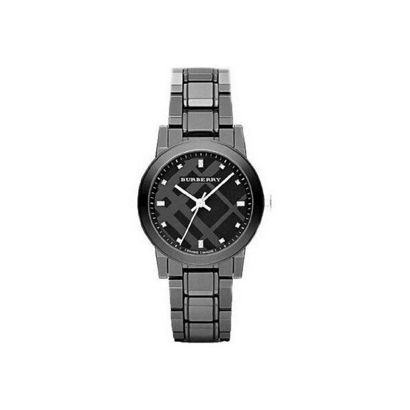 Burberry black shop ceramic watch