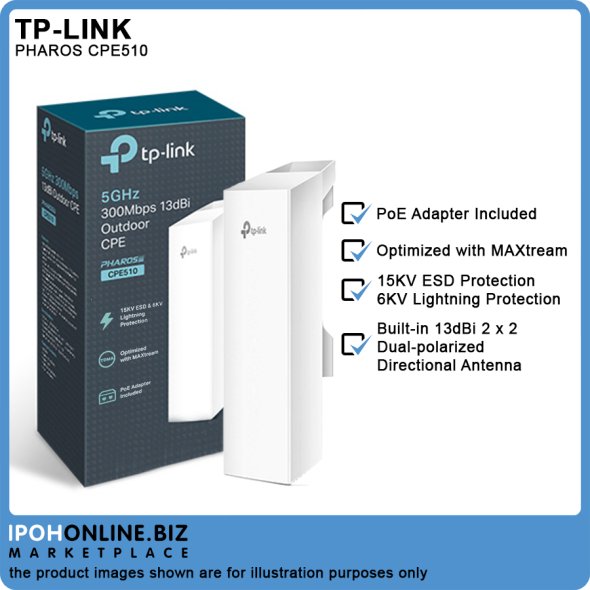ルーター・ネットワーク機器 TP-Link CPE510 5GHz 300Mbps Outdoor CPE Amazon.com: TP-Link 5GHz N300 Long Range Outdoor CPE for PtP and