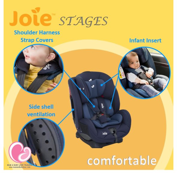 Joie stages car seat cherry online