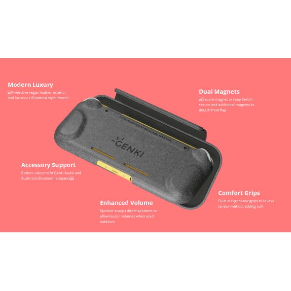 Buy GENKI Lite Dual Magnetic Flip Case Switch Lite eRomman