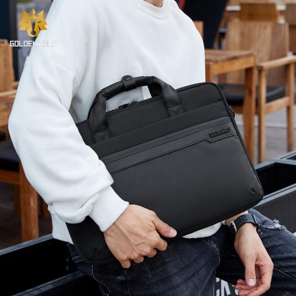 Buy Golden Wolf Wardon Document Sling Travel Bag eRomman