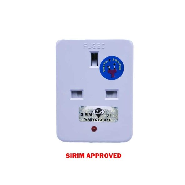 Buy Hometech2u TRAC 13A 3 Way Adaptor with 2 USB Charger 2000mA USB ...