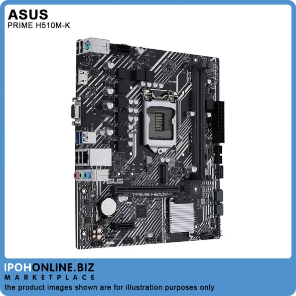 Buy Ipohonline ASUS PRIME H510M-K 11th Gen Intel H510 LGA 1200