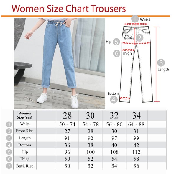 Buy Kime Size 28 34 Elastic Waist Denim Jeans P30574 online eRomman