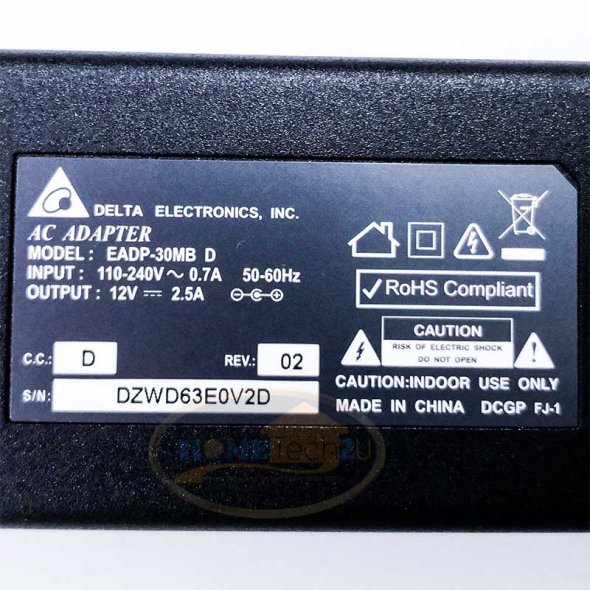 Buy Hometech2u ORIGINAL ASTRO BEYOND POWER ADAPTER 12V 2.5A EADP-30MB ...