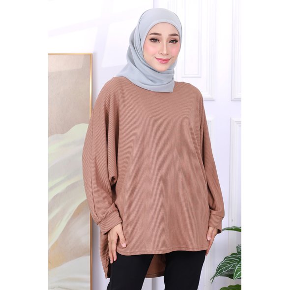 Buy Deeya Rib Batwing Sleeve Blouse B4175 Free S eRomman
