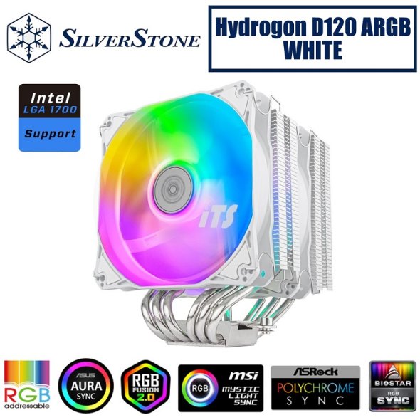 Buy Hydrogon D120 ARGB Dual 120mm ARGB Fans CPU Cooler | eRomman