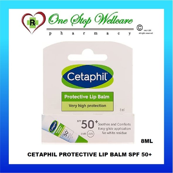 Buy CETAPHIL PROTECTIVE LIP BALM SPF 50+ 8ML (EXP04/2025) online eRomman