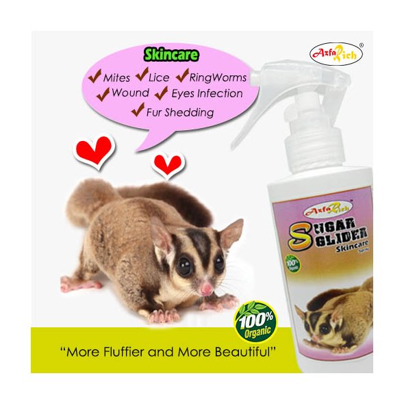 AzfaRich Sugar Glider Skincare Spray 100% Organic 200ml