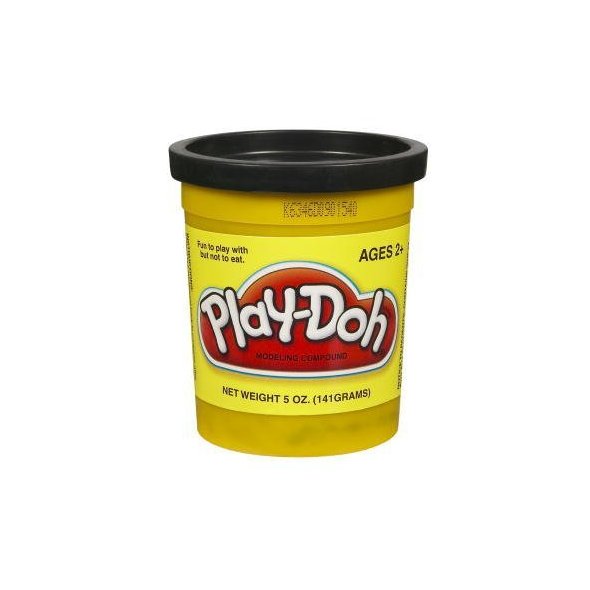 Hasbro Play-Doh Single Can (Black)