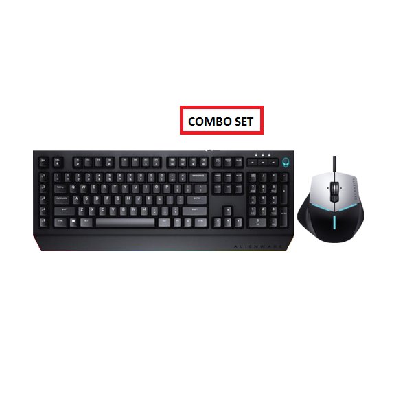 Buy Gaming Keyboard Alienware + 12000 DPI Gaming Mouse eRomman