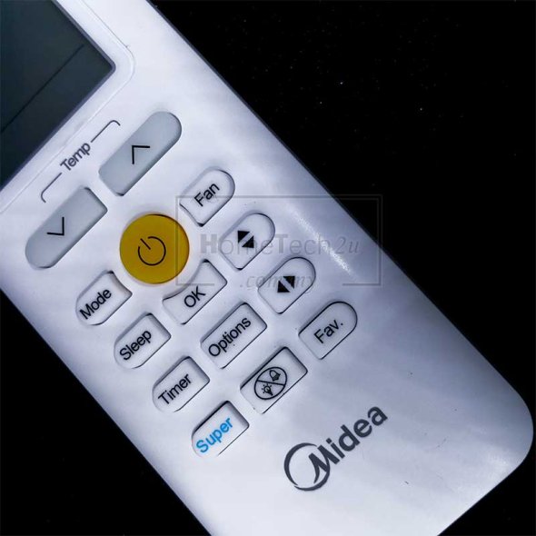 Buy Midea Air Conditioner Remote Control Spare Parts eRomman