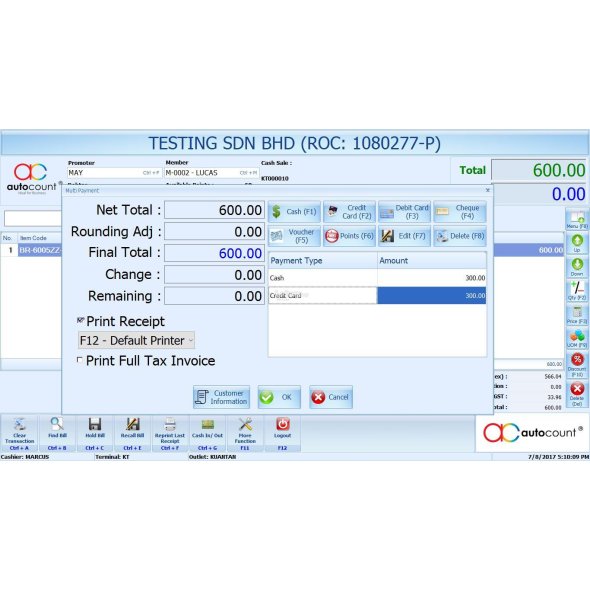 Buy Ipohonline AutoCount POS 5.0 Full Setup Installation with Updated ...