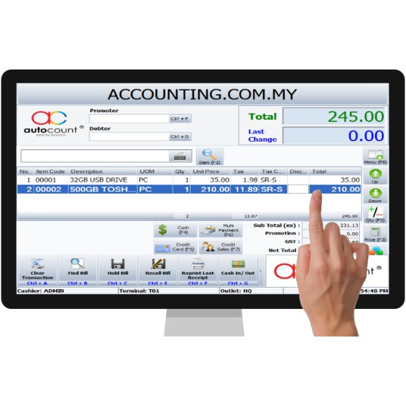 Buy Ipohonline AutoCount POS 5.0 Full Setup Installation with Updated ...