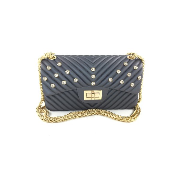 Jelly Studded Diamond Bag, Women's Fashion, Bags & Wallets, Cross-body Bags  on Carousell