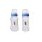 Japlo Easy Grip Feeding Bottle with 2 Silicone Nipples Twin Packs