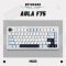 Aula F75 75% Wireless Full Build Keyboard Leobog Ice Vein Switch