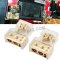 E-trimas 4 8 AWG Gold Plating Auto Car Motorsport Battery Terminal Clamp (1PAIR)
