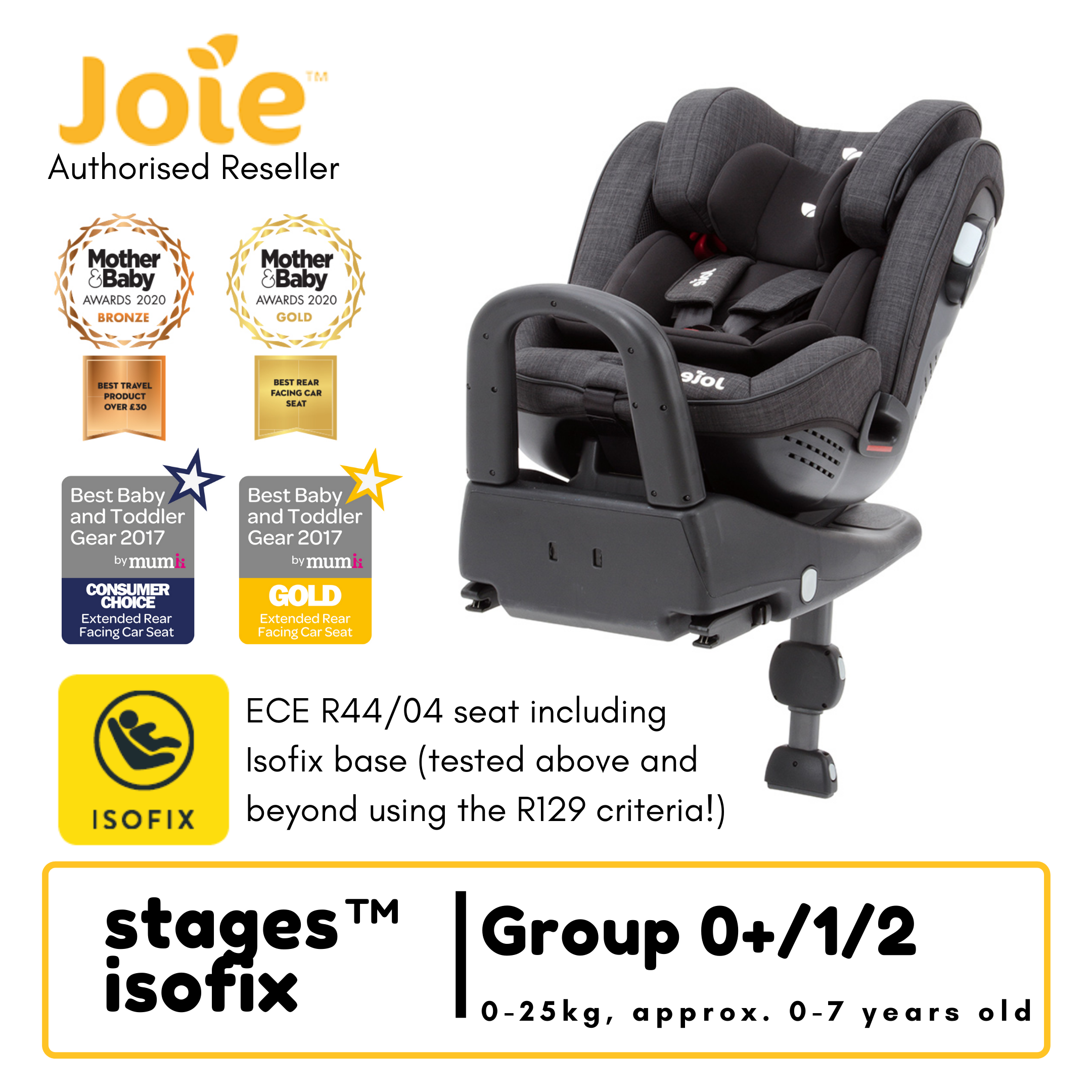 stages isofix pavement