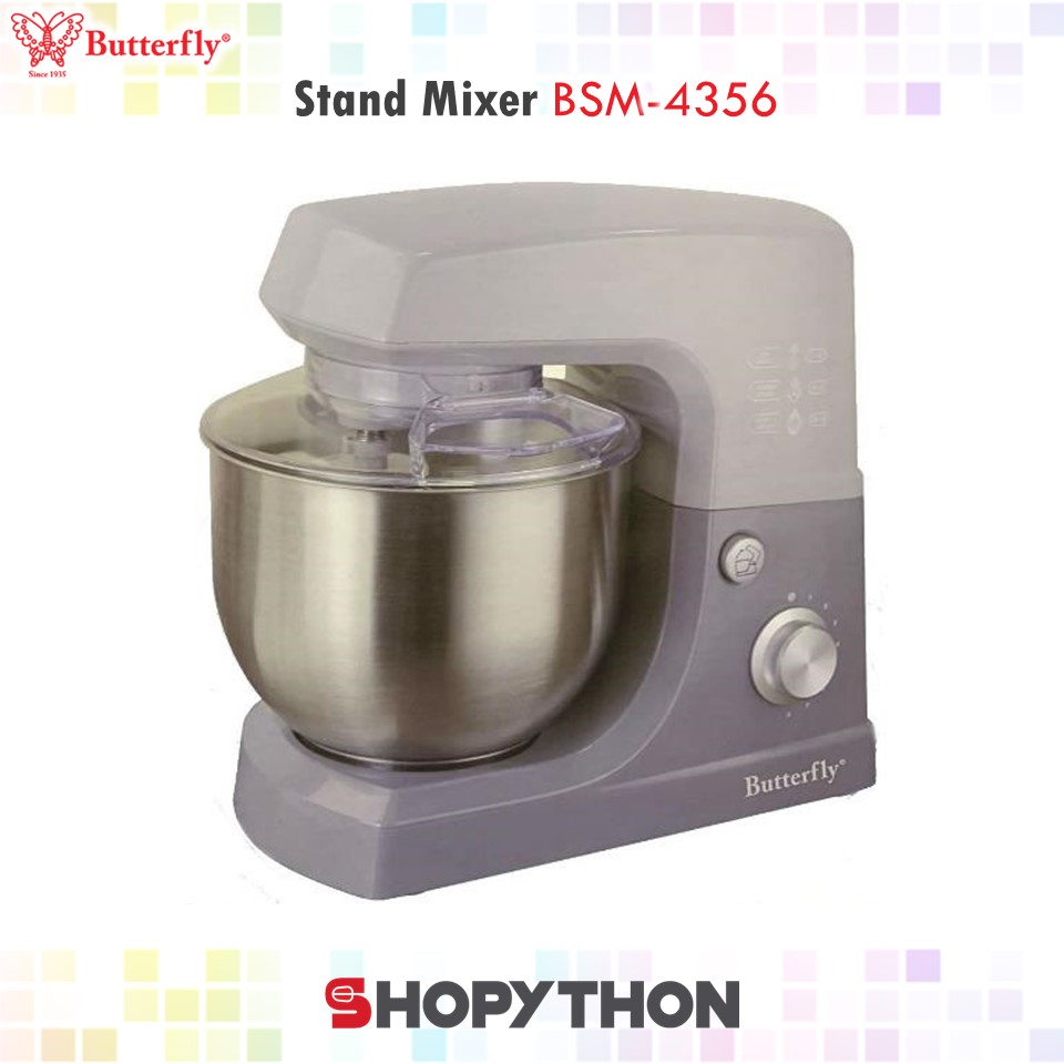 Buy Butterfly Stand Mixer Bsm 4356 Grey Eromman