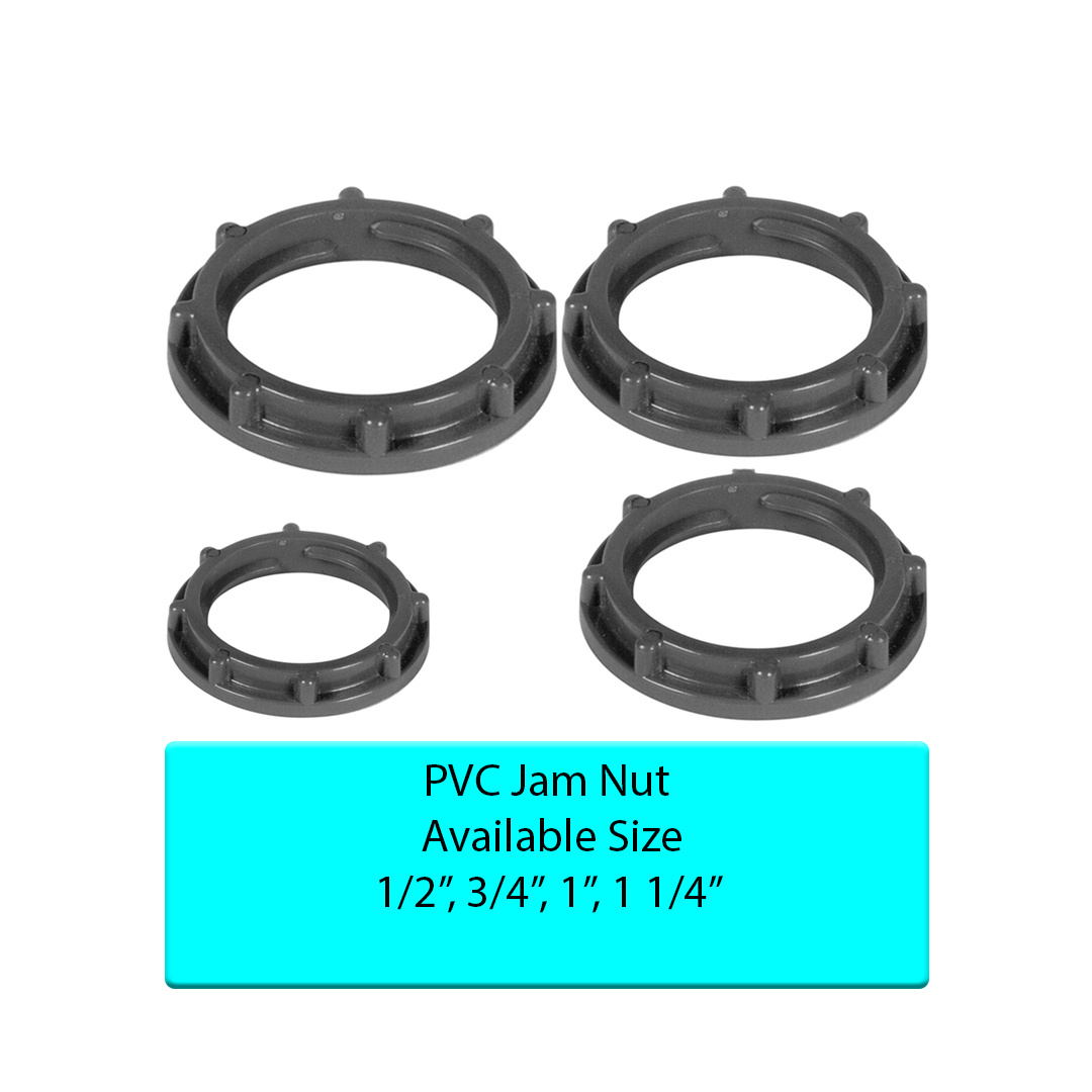 Buy Littlethingy LittleThingy 1/2 Inch / 15MM PVC Fittings Jam Nut 1/2