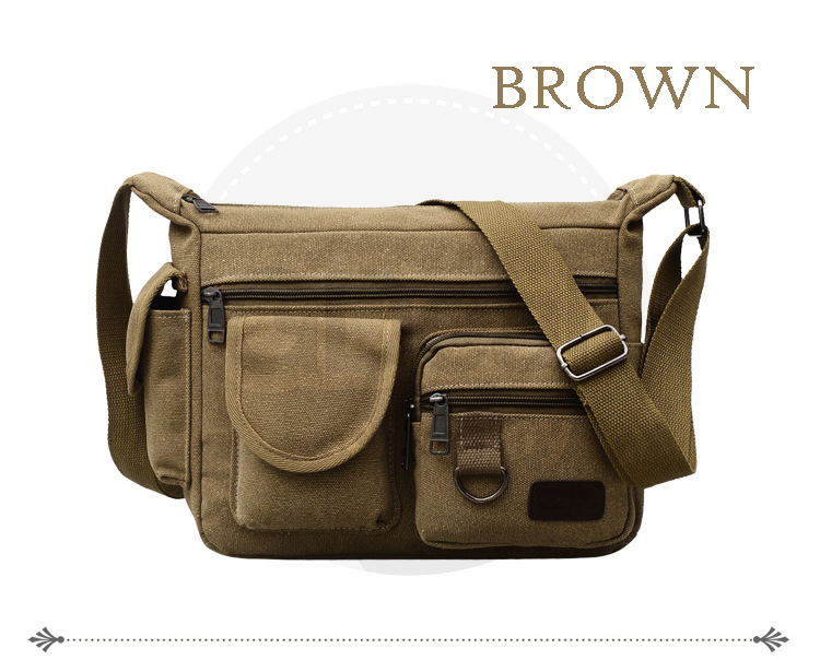 canvas man bag shoulder