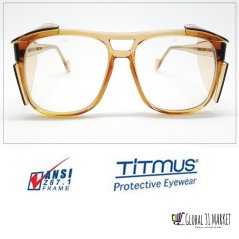 Gmonline31 Titmus SC091 Safety Eyeglass , With Ansi z87.1 Standard , Ready stock Free Hard Case!
