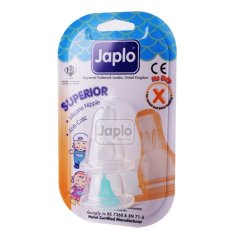 Japlo Superior Anti Colic Nipple X (3 Blister Cards In 1)